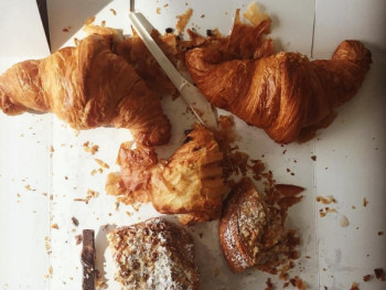 Almond croissant Almond croissant