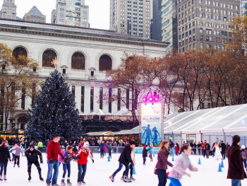 Ice Skate in Bryant Park Ice Skate in Bryant Park