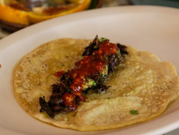 Street tacos in Mexico city Street tacos in Mexico city