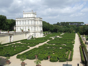 Villa Doria Pamphili in the afternoon Villa Doria Pamphili in the afternoon