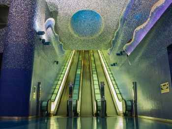 Visit the beautiful Toledo metro station Visit the beautiful Toledo metro station