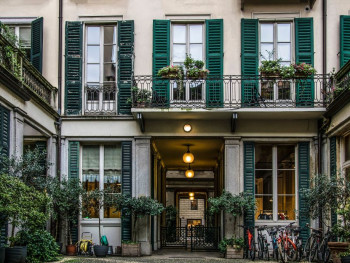 Brera district courtyards Brera district courtyards