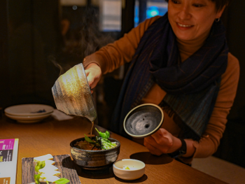 Taste traditional japanese food Taste traditional japanese food