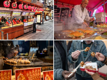 Street food allows many food stops