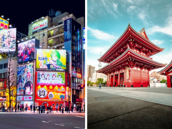 From neon lights to mount fuji