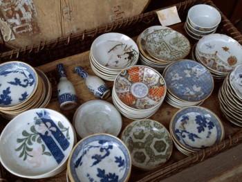 Browse the array of textiles and household items Browse the array of textiles and household items