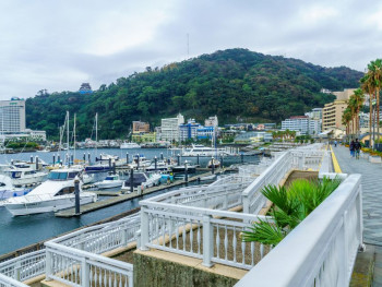 Here you will get the tranquility of a hot spring town.