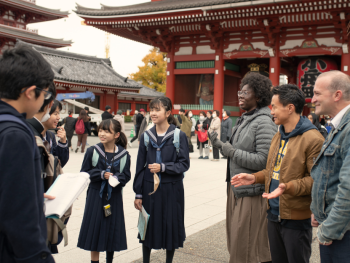 Travelers have private adventure with the locals in Jap Travelers have private adventure with the locals in Jap
