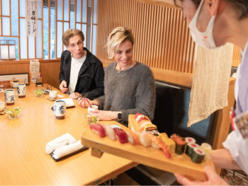 Sushiro is a popular sushi chain in Japan