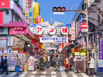 Shopping day trips from Tokyo, Japan