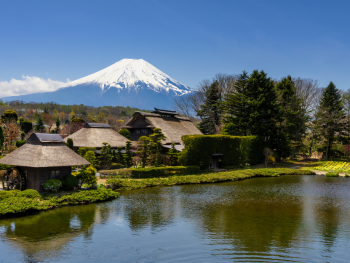 Oshino Hakkai Village near Mt Fuji, Japan Oshino Hakkai Village near Mt Fuji, Japan