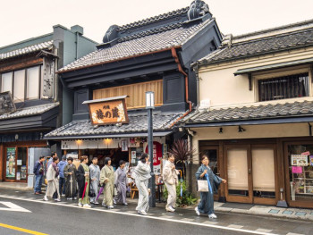 Step into the edo period when visiting Kawagoe