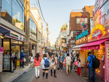 Known for its vibrant street fashion Known for its vibrant street fashion