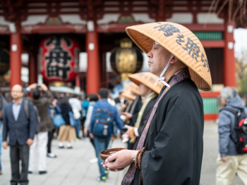 Visit Senso-ji Temple, Tokyo's oldest.