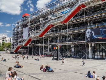 Centre Pompidou in Paris, France Centre Pompidou in Paris, France