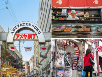 Ameyoko is a treasure trove of tiny shops and vendors