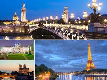 Enjoy Paris at night by exploring the iconic landmarks