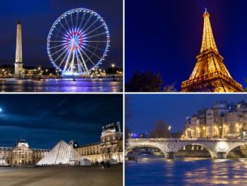 Paris after dark!