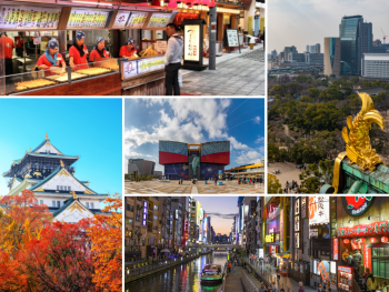 Enjoy modern wonders such as Universal Studios Japan