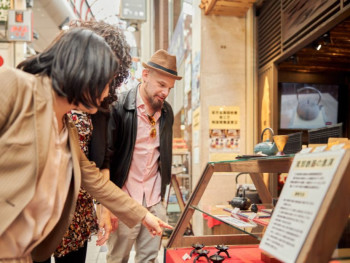 Start your shopping spree at Shinsaibashi Shopping Arc