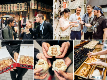 Dotonbori Street is your go-to for Osaka's street food