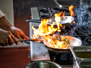 Try Fire Ramen at Menbaka Fire Ramen