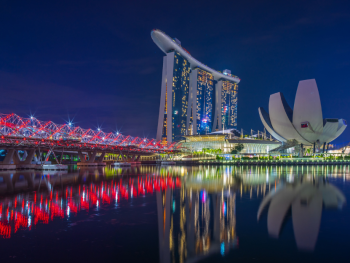 Marina Bay Sands at Night: Water Shows + Iconic Views