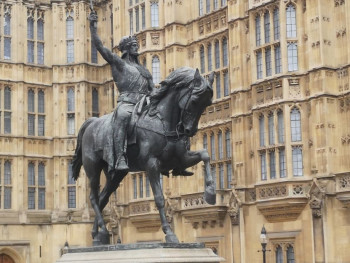 Trafalgar Square and Charles I