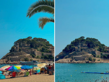 3. Explore the Medieval Clifftop Village of Tossa de Ma