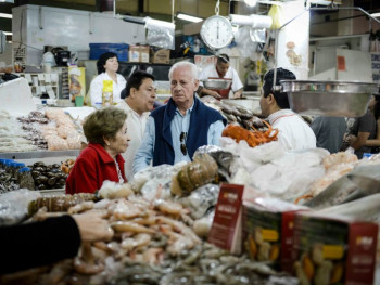 Fish market at Mercado de San Juan