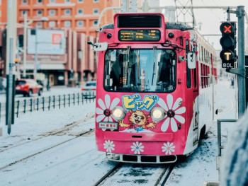 Tram in Hokkaido