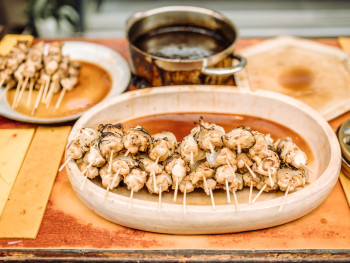 Delicious street skewers Delicious street skewers