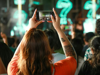 Crowds taking photos at Dotonbori's neon signs. Image by eldhose kuriyan from Unsplash Crowds taking photos at Dotonbori's neon signs. Image by eldhose kuriyan from Unsplash