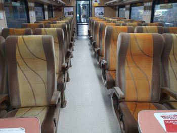 Empty train seats on return journey Photo by Vishal Tiwari on Unsplash Empty train seats on return journey Photo by Vishal Tiwari on Unsplash
