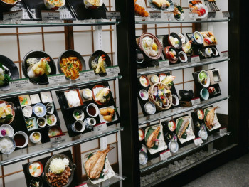 The meticulously arranged food displays at an Umeda department store's basement food hall Photo by Falco Negenman on Unsplash The meticulously arranged food displays at an Umeda department store's basement food hall Photo by Falco Negenman on Unsplash