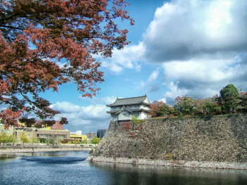 Sweeping aerial view of central Osaka with Osaka Castle prominently visible photo by Pixabay Sweeping aerial view of central Osaka with Osaka Castle prominently visible photo by Pixabay
