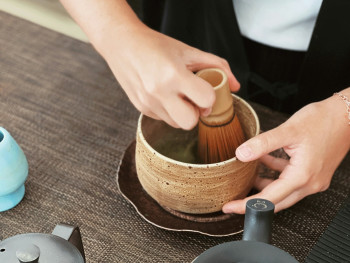 Traditional tea master preparing matcha with proper whisking technique in authentic tea room Photo by Daryl Han on Unsplash Traditional tea master preparing matcha with proper whisking technique in authentic tea room Photo by Daryl Han on Unsplash