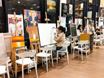 Local artists collaborating in cafe. Image by John Amachaab from Unsplash Local artists collaborating in cafe. Image by John Amachaab from Unsplash