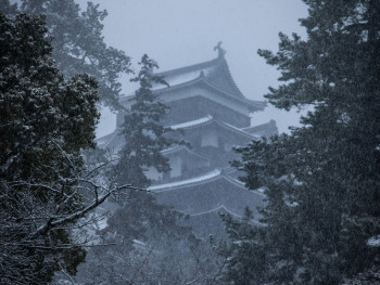 Early morning frost on the paths leading to Osaka Castle, with the castle silhouetted against a pale winter sky Photo by John Thomas on Unsplash Early morning frost on the paths leading to Osaka Castle, with the castle silhouetted against a pale winter sky Photo by John Thomas on Unsplash