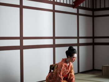 Traditional tea ceremony in progress with participants kneeling on tatami mats.Photo by cottonbro studios on pexels Traditional tea ceremony in progress with participants kneeling on tatami mats.Photo by cottonbro studios on pexels