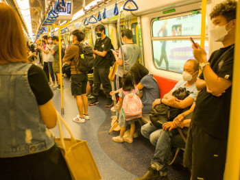 Families using efficient public transportation, children excited about train rides Photo by Arron Choi on Unsplash Families using efficient public transportation, children excited about train rides Photo by Arron Choi on Unsplash