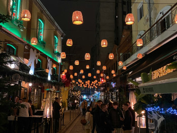 A lively evening scene in Pontocho Alley with restaurants and bars glowing with warm lantern light Photo by Harry Kinigopoulos on Unsplash A lively evening scene in Pontocho Alley with restaurants and bars glowing with warm lantern light Photo by Harry Kinigopoulos on Unsplash