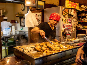The diversity of Japanese street food