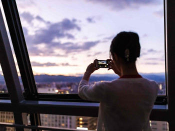 Tokyo Tower observation deck during sunset. Photo by Michael Pointner: Pexels Tokyo Tower observation deck during sunset. Photo by Michael Pointner: Pexels