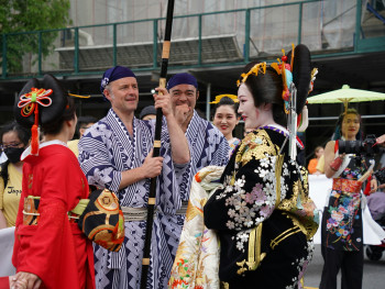 Festival participants in elaborate historical costumes during Jidai Matsuri, Image by Tong Su from Unsplash Festival participants in elaborate historical costumes during Jidai Matsuri, Image by Tong Su from Unsplash