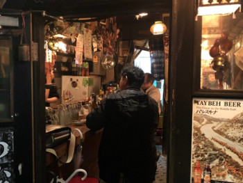 Tiny bar in Golden Gai Tiny bar in Golden Gai