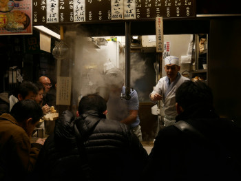 Steam rising from street vendor grills at dusk Photo by Frizky Kramer on Unsplash Steam rising from street vendor grills at dusk Photo by Frizky Kramer on Unsplash
