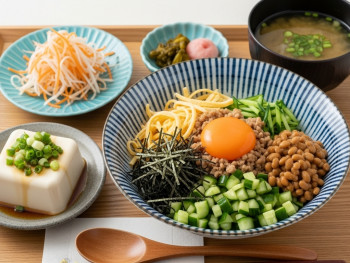 natto set lunch natto set lunch