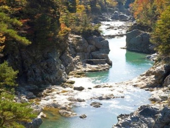Kinugawa Onsen in Autumn Kinugawa Onsen in Autumn