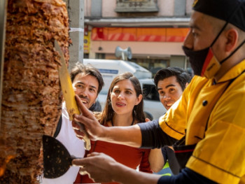 Delicious tacos al pastor Delicious tacos al pastor